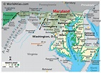 Maryland County Map With Cities World Map - vrogue.co