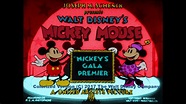 Mickey's Gala Premier (Original Titles Recreation) (Colorized Version ...