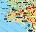 San Diego County Tourist Map – Otto Maps
