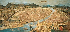 Francesco Rosselli - Map of Florence. N.d., 15th century | Renaissance ...