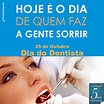 25 de Outubro | Dia do Dentista | Dia do dentista, Dentista, Dor de dente