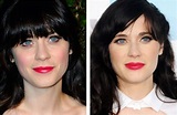 Zooey Deschanel before and after plastic surgery 03 | Celebrity plastic ...