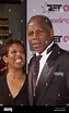 LOS ANGELES, CA. June 29, 2004: DANNY GLOVER & wife at the 2004 BET ...
