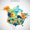 Complete List Of 23 North American Countries | Little Explorers