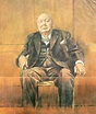Churchill in 1954 - portrait by Graham Sutherland (imperfect ...