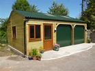 Wooden Garages / Timber Garages in Devon by Shields Garden Buildings