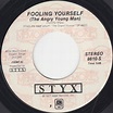 Styx - Fooling Yourself (The Angry Young Man) / Come Sail Away (Vinyl ...