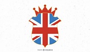 Descarga Vector De Ilustración Del Emblema Del Reino Unido