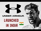 Under Armour Official Launch India (Under Armour India) - YouTube