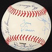 1989 Oakland Athletics Team-Signed Athletics Logo Baseball with (24 ...
