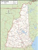New Hampshire County Wall Map | Images and Photos finder