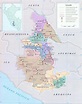 Mapa del departamento de Ayacucho - Galería de mapas