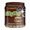 Chocolate con leche Milky Way minis rellenos de caramelo y nougat 52 pzas de 8.5 g c/u | Walmart