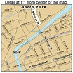 York Pennsylvania Street Map 4287048