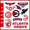 Atlanta Hawks Logo SVG - Hawks SVG Cut Files, Hawks PNG Logo - Inspire ...