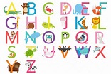 Animal Alphabet Clipart,Uppercase Letter Graphic by ClipArtisan ...