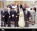La photo montre la famille et les amis de la princesse Zahra Aga Khan ...