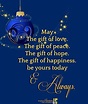 Pin by Izabel Kotak on words | Christmas card verses, Hope gifts, Blue ...