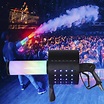 Buy Handheld CO2 Cannon Confetti Machine, 7 Colors LED Confetti Blaster ...