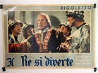 "IL RE SI DIVERTE" MOVIE POSTER - "IL RE SI DIVERTE" MOVIE POSTER