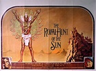 ROYAL HUNT OF THE SUN 1969 Robert Shaw, Christopher Plummer UK QUAD ...