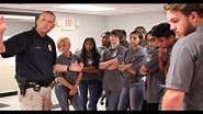 Teen Citizens Police Academy Class 1 - YouTube