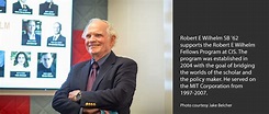 CIS honors Robert Wilhelm | MIT Center for International Studies
