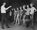 American choreographer Hugh Lambert trains a group of dancers for the ...