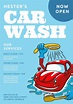 Free printable, customizable car wash poster templates | Canva