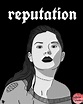 Taylor Swift Reputation Illustration | Taylor swift, Digital ...