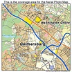 Aerial Photography Map of Gaithersburg, MD Maryland