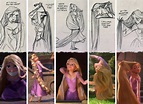 Glenn Keane's Concept Art of Rapunzel's hair - Disney Princess Photo ...