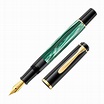 Pelikan Classic M200 Fountain Pen – Green Marble – The Nibsmith