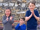 Filhos de Kate Middleton e príncipe William aplaudem agentes de saúde ...