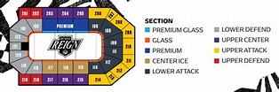 Ontario Reign | Seating Map