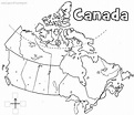 Map Of Canada Quiz Printable | Printable Maps