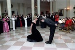The story behind Princess Diana and John Travolta's iconic dance, 1985 ...