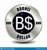 Brunei Dollar Currency Symbol Icon Of Sultanate Of Brunei Cartoon ...