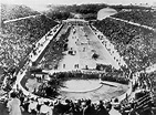 Opening ceremonies at first modern-day Olympic Games in Athens, 1896 ...