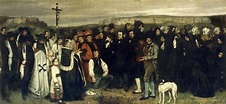 Entierro en Ornans - Gustave Courbet - Historia Arte (HA!)