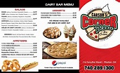 Carson's Corner Pizza menu in Piketon, Ohio, USA