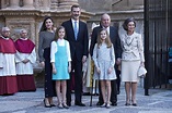 Família real de Espanha reunida para celebração da Páscoa - Atualidade ...