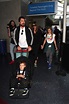 Christian Bale at LAX with son Joseph - Growing Your Baby