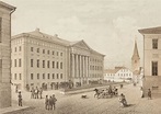 La universidad de Tartu (Dorpat) en 1860, durante su 'Edad de Oro ...