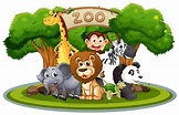 Zoo Vector Art, Icons, and Graphics for Free Download