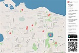 Managua Printable Tourist Map | Sygic Travel