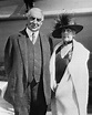 President Warren Harding And His Wife Photograph by Everett