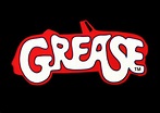 Grease, logo at black background free image download