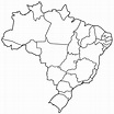 Mapa Político Do Brasil Para Colorir - EDUKITA