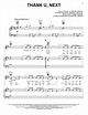 Ariana Grande "thank u, next" Sheet Music PDF Notes, Chords | Pop Score ...